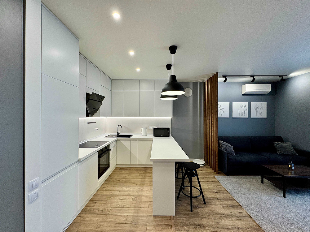 Без комісії! Стильна 1к 50м2 в ЖК Французький квартал 2 Київ - зображення 1