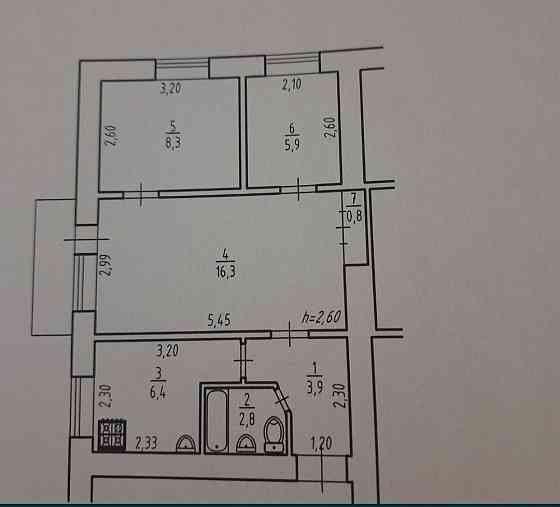 Продаж 3-х кім.квартири Умань