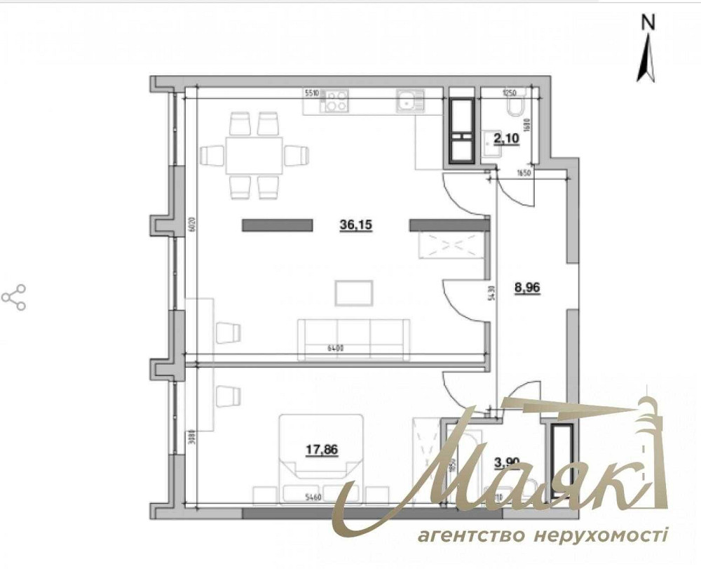 Продаж 1-кімнатної квартири 69м2, ЖК Nordica Residence, Печерськ, Київ Киев - изображение 1