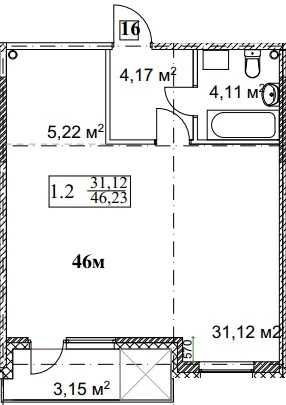 Продам 1к. квартиру ЖК Грюнвальд Киев - изображение 3