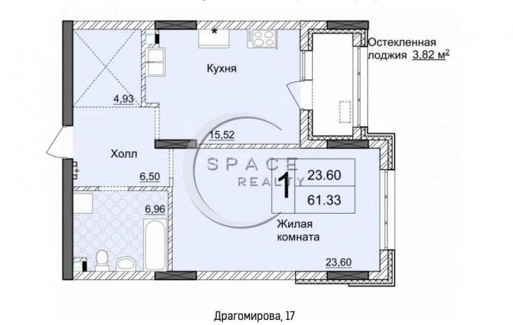 Продаж квартири 61.3 кв.м. в зданому будинку ЖК Новопечерські Липки. Киев - изображение 2
