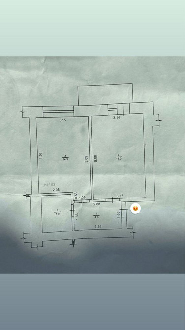 1-кімнатна на Леваді після забудовника Полтава - изображение 6