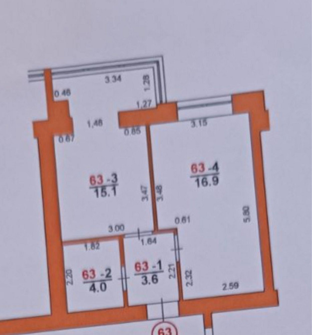 1 кімнатна новобудова район ТЦ Проспект Черновцы - изображение 7