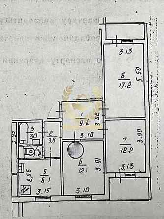 Продам 3-кімнатну квартиру в Святошинському районі Киев