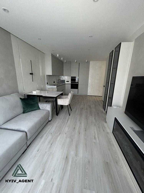 Є-ОСЕЛЯ! ВИД на Дніпро ! Студія + 2 окремих спальні в ЖК Great ! Киев - изображение 7