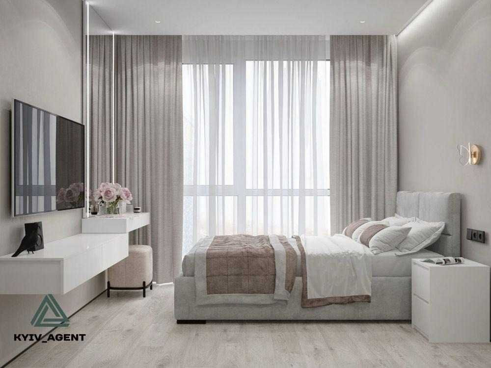 Є-ОСЕЛЯ! ВИД на Дніпро ! Студія + 2 окремих спальні в ЖК Great ! Киев - изображение 1