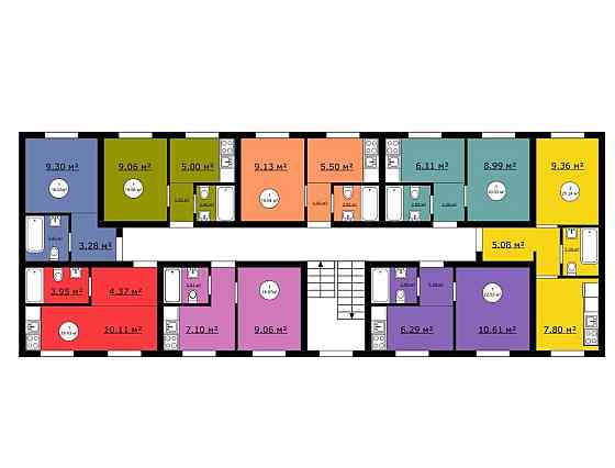 Квартира 16 м2 ГАЗ 1,5 км Київ забудовник Оазис Хілс Борщагівка БЕЗ% Софіївська Борщагівка
