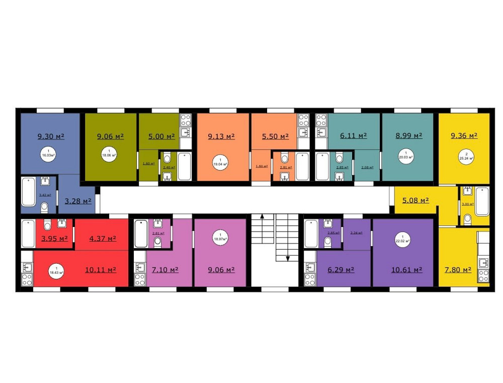Квартира 16 м2 ГАЗ 1,5 км Київ забудовник Оазис Хілс Борщагівка БЕЗ% Софіївська Борщагівка - зображення 2