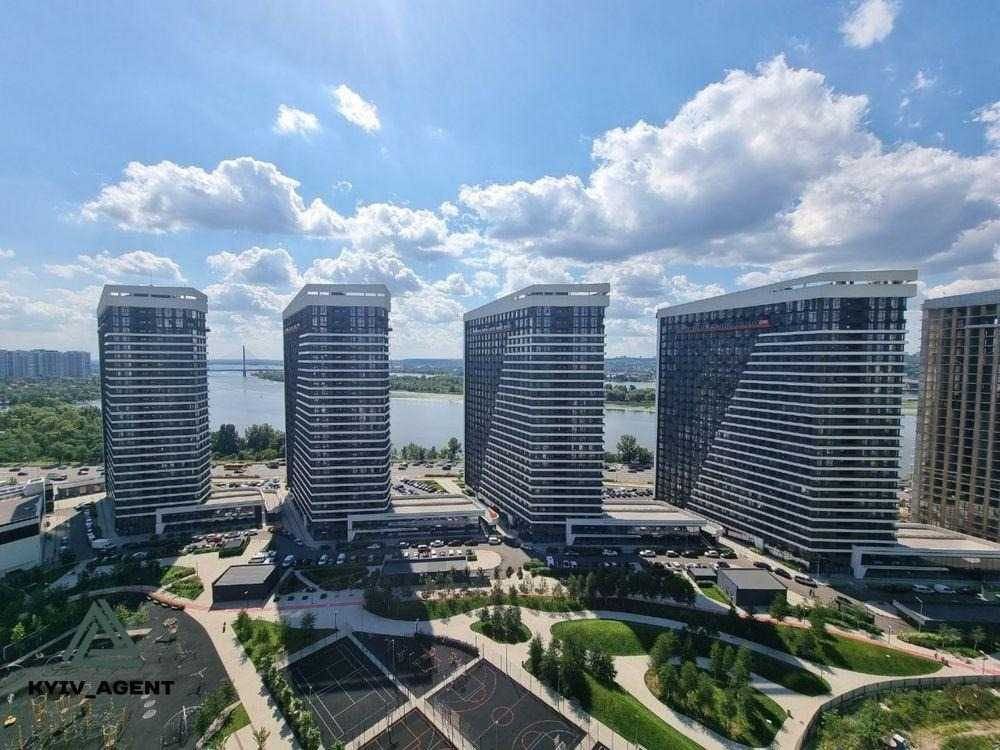 Є-ОСЕЛЯ! Видова на Дніпро студія + спальня 56м2 в ЖК Great Грейт ! Киев - изображение 5