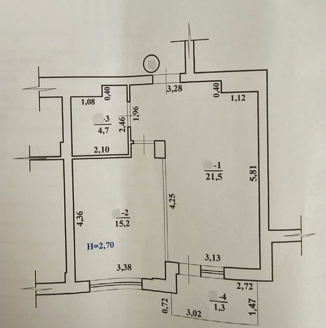 1.5 кімн.в ЖК по вул.Радіщева Ужгород - изображение 3