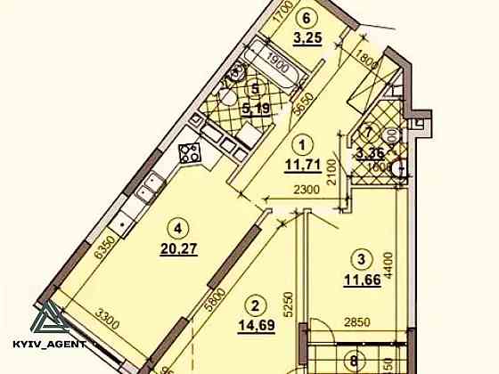 Є-оселя ТАК !!! Видова євро-двушка 76 м2 в  ЖК GREAT Грейт !!! Киев
