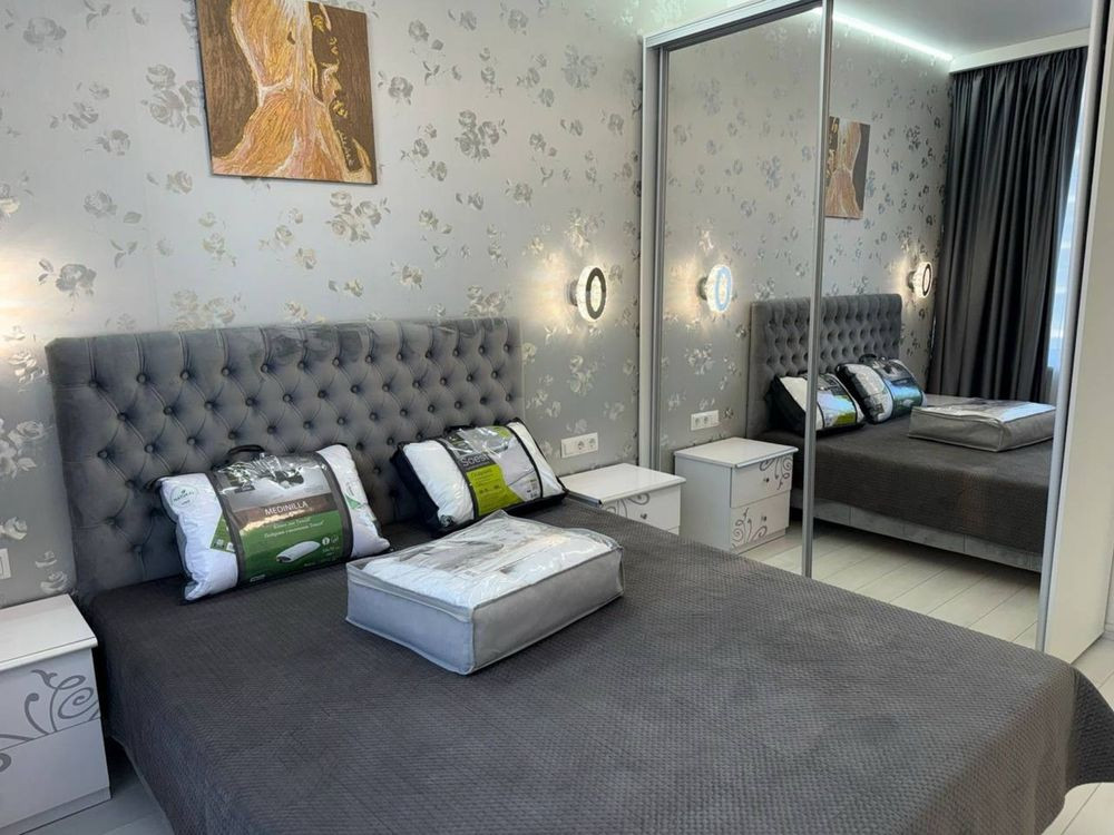 Аренда Евродвушка ЖК 45 Жемчужина Балкон Аркадия Парк Юность Море Одесса - изображение 4