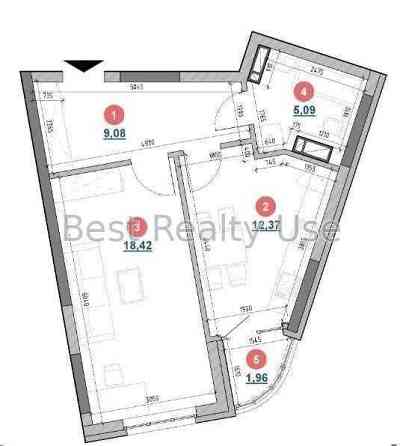 Продається 1 к Берег Дніпра 47 м2 Грейт топ ціна Киев