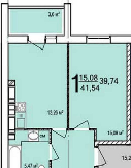 ЖК ПТИЧКА  продам  1-комн квартира 42м2 MV Харьков - изображение 1