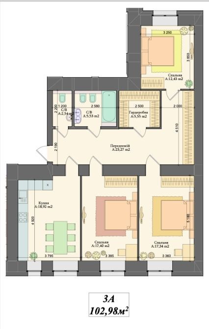 Видова та Простора 3 к квартира на газу! Тераса! Центр міста! Ирпень - изображение 2