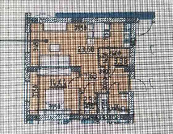 Продаж 1-кімнатну квартиру в ЖК Рієл Сіті(Левандівка) Львов