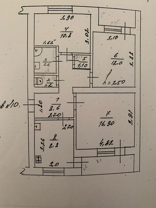Продам трьох кімнатну квартиру. Умань - изображение 2