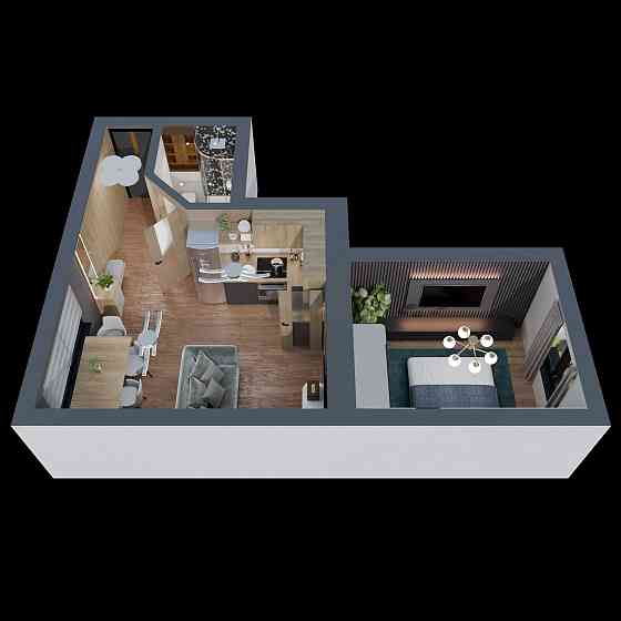 Євродвушка з укриттям 37м². Від надійного забудовника Киев