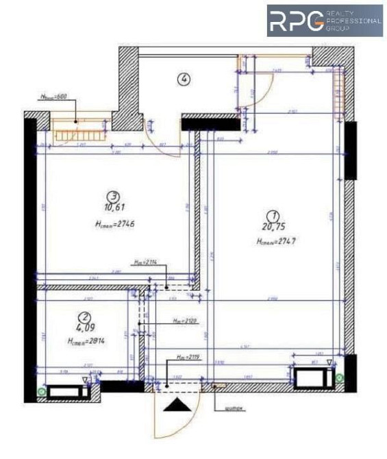 Продаж 1-к 37м2 ЖК Метрополія право власності генератор Вирлиця 5 хв Киев - изображение 1