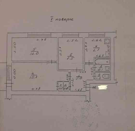 Черемушки/ 1-я ст.Люстдорфской дороги/Трешка/45000$ Одесса
