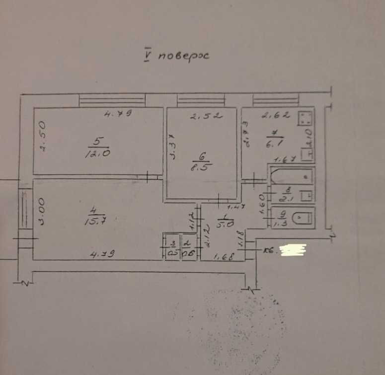 Черемушки/ 1-я ст.Люстдорфской дороги/Трешка/45000$ Одесса - изображение 5