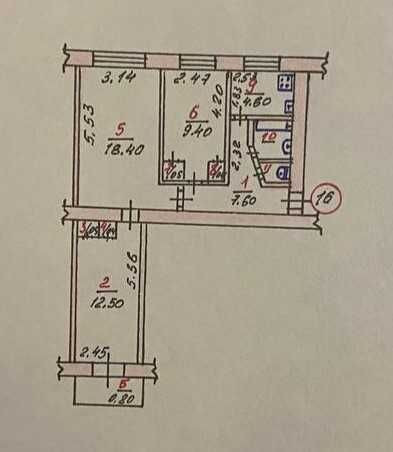 Продаю 3-комнатную квартиру, ул. Черновола 9, Ингульский район Миколаїв - зображення 1