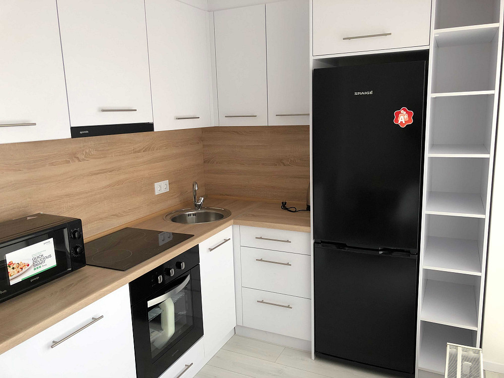 Оренда 1-кім мансардної квартири 36 м2 з терасою в ЖК "Комфорт Таун" Київ - зображення 1