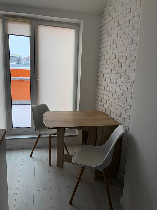 Оренда 1-кім мансардної квартири 36 м2 з терасою в ЖК "Комфорт Таун" Київ - зображення 6