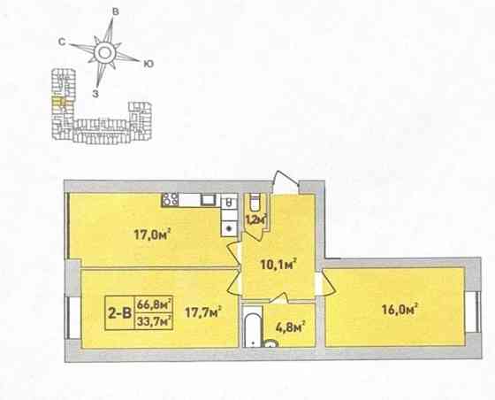 Двокімнатна квартира в ЖК Бізнес Класу «Центральний Преміум»! Ирпень