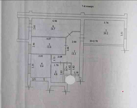 Є-Программы! ЖК Мира 3, Продам 3 ком квартиру пл 78м2, этаж 7/9ти! A Харьков