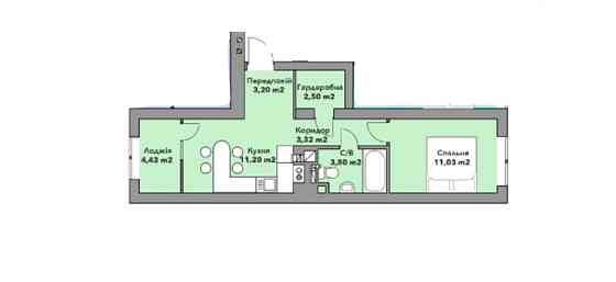 Терміново! Найдешевша квартира в новобудові з газом! Є укриття! Ирпень