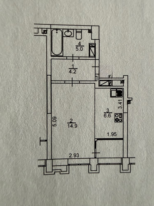 Найкраща 1-к 33 м2 на 18/26 поверсі в ЖК Славутич! Киев - изображение 2