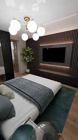 Євродвушка в Києві 37м². Віддалене придбання. ЖК Liverpool House Киев