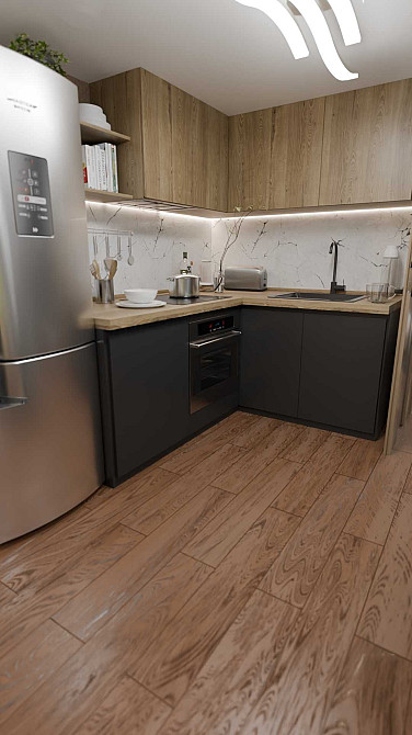 Євродвушка в Києві 37м². Віддалене придбання. ЖК Liverpool House Киев - изображение 7