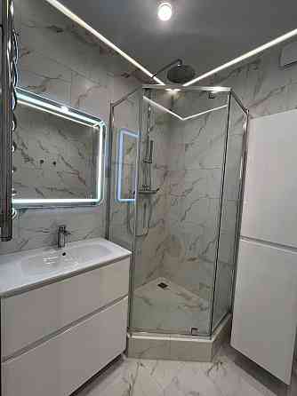 1к квартира з новим сучасним ремонтом. Центр міста! Мін.оформлення Ирпень