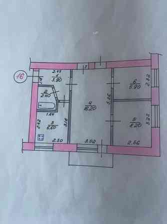 3- кімнатна квартира Мерефа