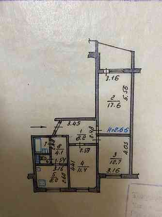 Оренда 3 кімнатної квартри Вишневе