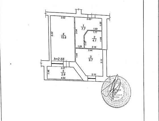 Продаж 1к квартира на Водопровідній 40,2 RUBI 38614 Хмельницький