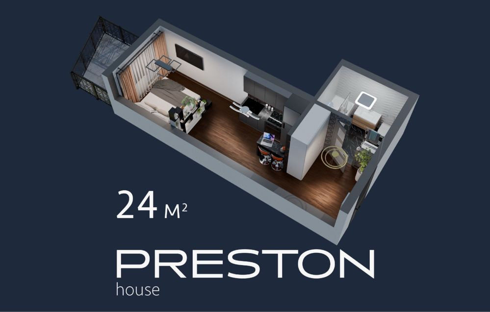 ДИСТАНЦІЙНЕ ОФОРМЛЕННЯ! Однокімнатна квартира, квартира в новобудові Київ - зображення 8