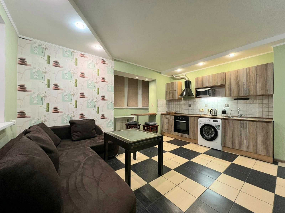 Урлівська 21а, спальня + кухня-вітальня, 1 кімнатна 55м2, м. Осокорки Київ - зображення 6