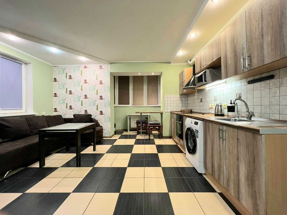 Урлівська 21а, спальня + кухня-вітальня, 1 кімнатна 55м2, м. Осокорки Київ - зображення 7