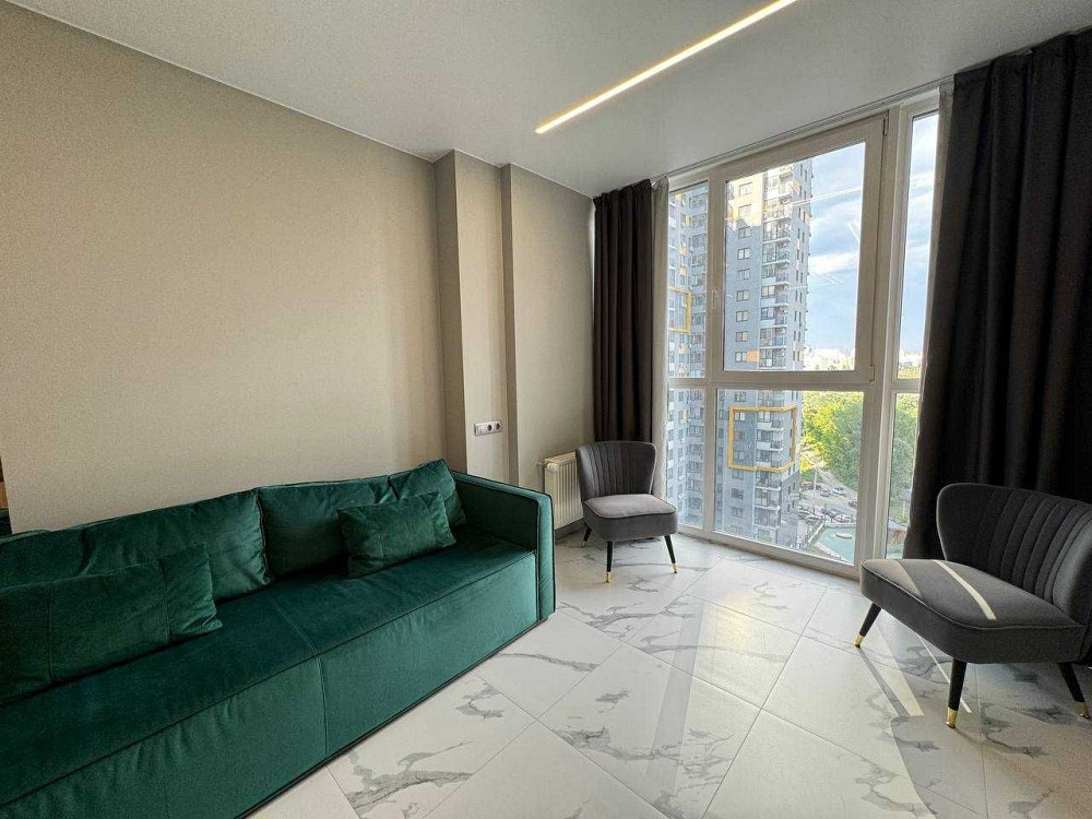 Простора, видова однокімнатна квартира 51 м. ЖК "Campus" Київ - зображення 7