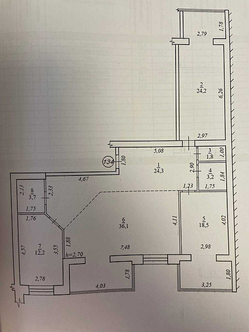 3-кімнатна кв. 10/12, новобудова, вул. Тбіліська, вид на Дніпро, 124 м Запоріжжя - зображення 1
