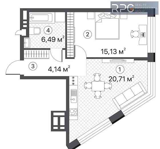 Продаж 1-к 46м2 ЖК Terracotta Вирлиця 5 хв генератор Безготівковий так Киев