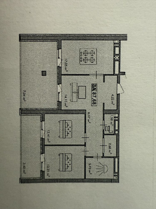 3-кімнатна квартира з великою терасою в ЖК Premier Bay переуступка Черкассы - изображение 1