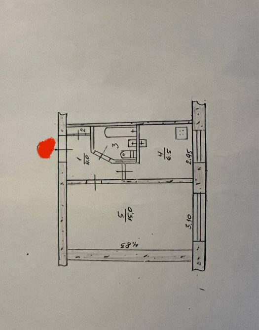 Продам 1ком.Каменское вул. Алтайская 3 школа Кам`янське (Запорізька обл.) - зображення 8