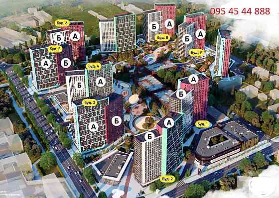 Вид з вікна у двір 1к квартира ЖК Діброва парк / Dibrova park Сирець Киев