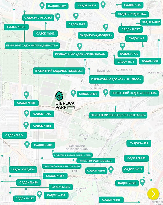 Вид з вікна у двір 1к квартира ЖК Діброва парк / Dibrova park Сирець Киев - изображение 4