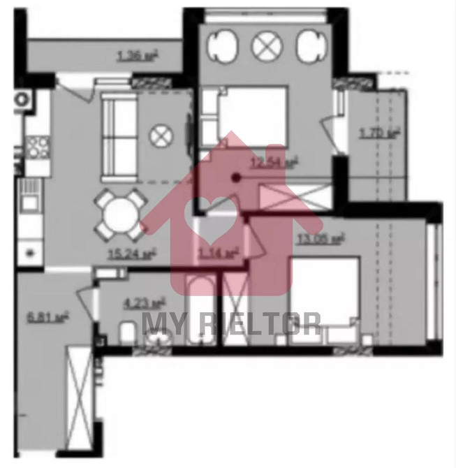 Продаж 1 кім квартири у ЖК В4. Газове опалення Ужгород - изображение 4