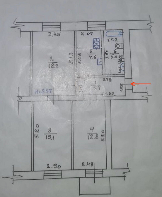 Продам 3- комн.квартиру, метро Научная Харьков - изображение 2